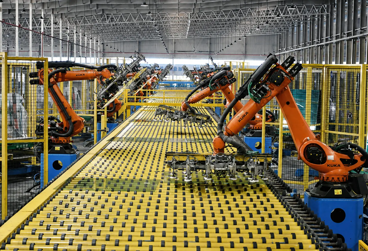 Automated production line at a long-term MOWXI manufacturing partner facility